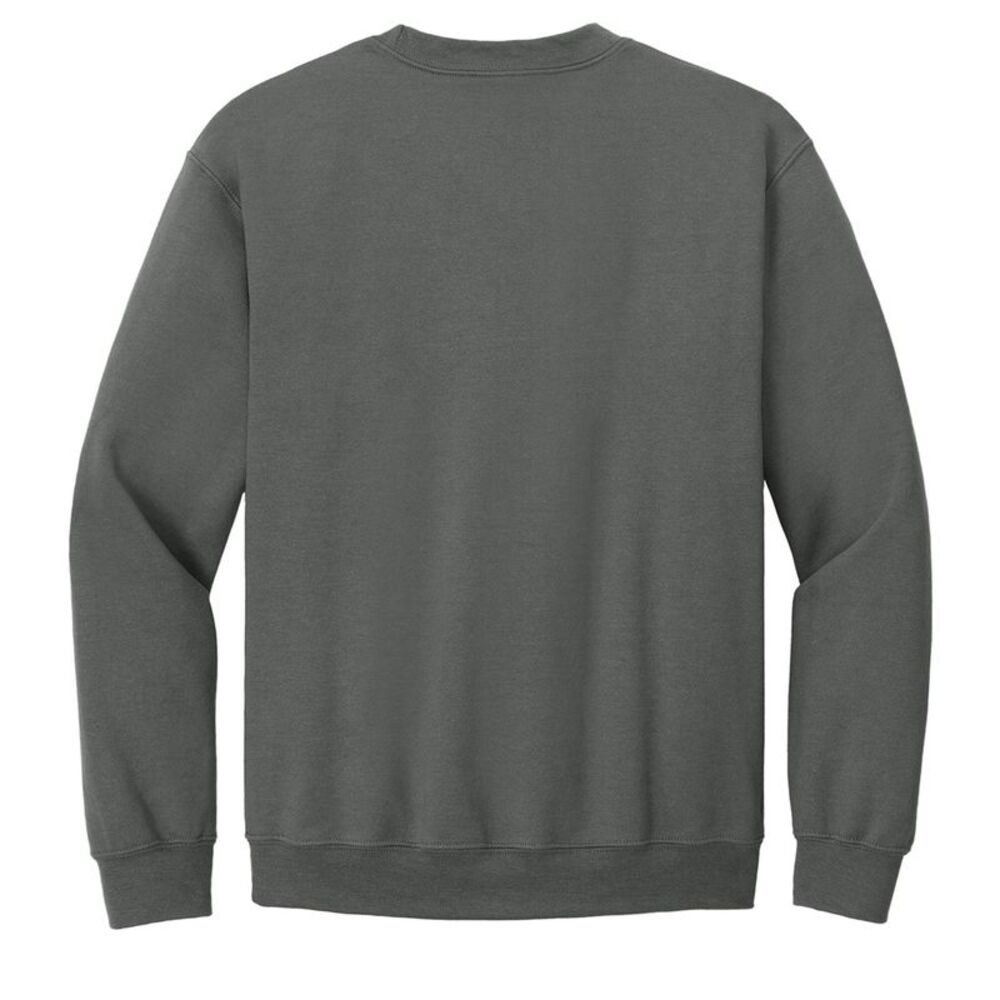 Gildan Unisex Adult Heavy Blend Crew Neck Sweatshirt / Charcoal - Picture 2 of 3